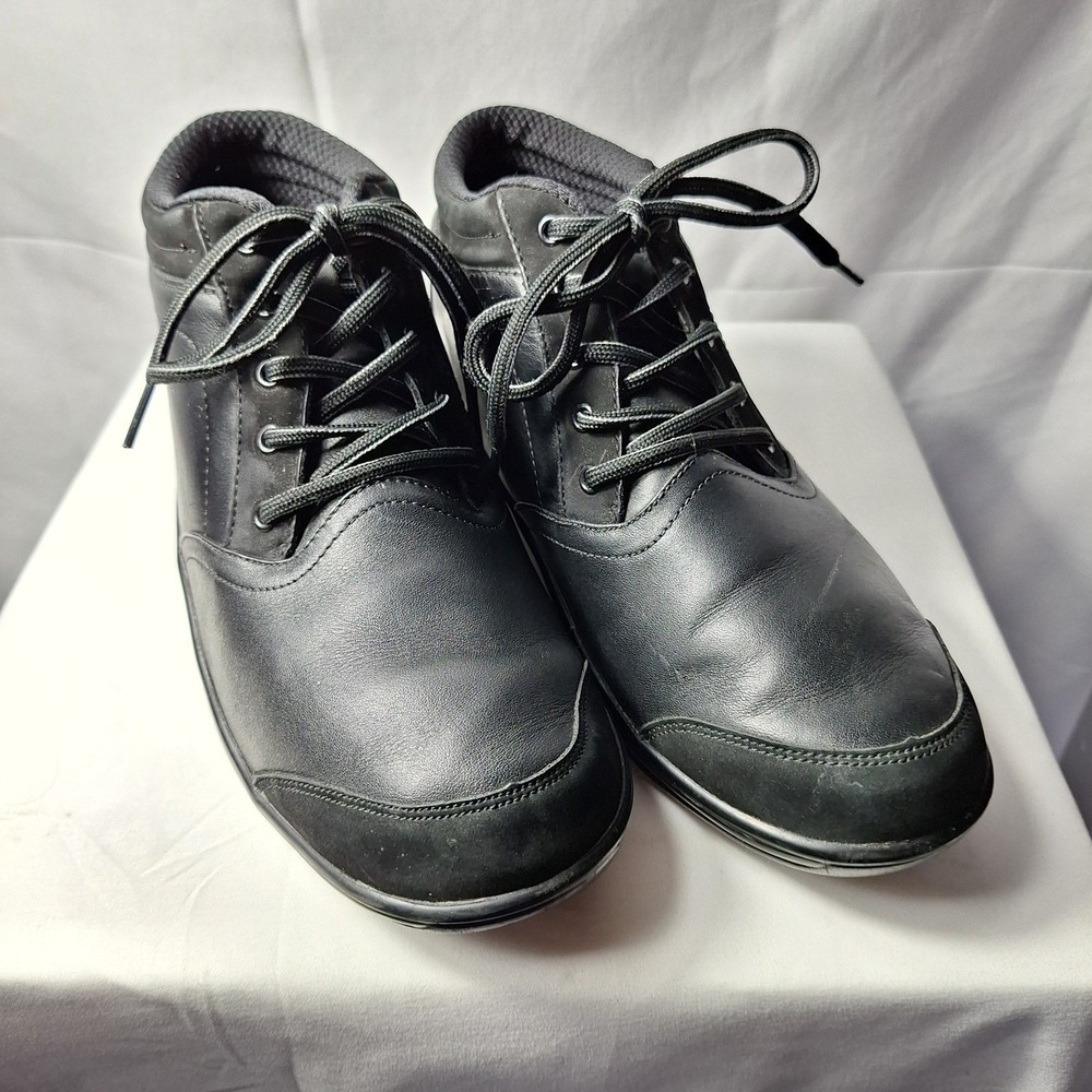 ORTHOFEET Milano 885 Orthopedic Chukka Ankle Boot Womens Sz 9.5B Black Leather - Picture 2 of 10